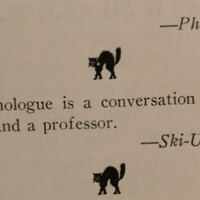 "Monologue" from The Yowl