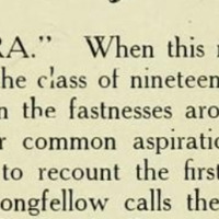 The first paragraph of the mock epoch implying the immense intelligence of the 1907 class.