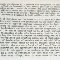 ROTC Mission Statement Excerpt