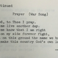 War Poems page 2