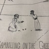 A Racist Cartoon, Yowl March 1936