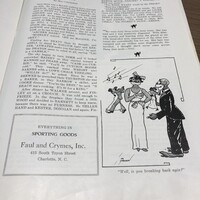 A Racist Cartoon, Yowl May 1936