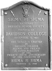 Sigma Pi Sigma tablet