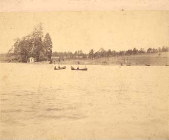 Boating on Lake Wiley