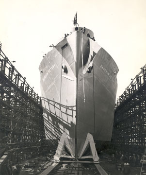 Ship launching