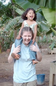 Carolyn Klaasen ’09 and Angelica, 2007