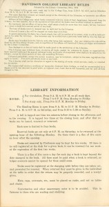 scan of the list of rules