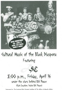 Cultural Music of the Black Diaspora