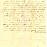 Handwritten letter to "brother", signed by McCombs.