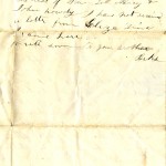 Handwritten letter to "brother", August 1854, pg. 4.