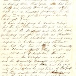 Handwritten letter by McCombs page 2, Aug. 1855