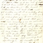 Handwritten letter by McCombs page 3, Aug. 1855