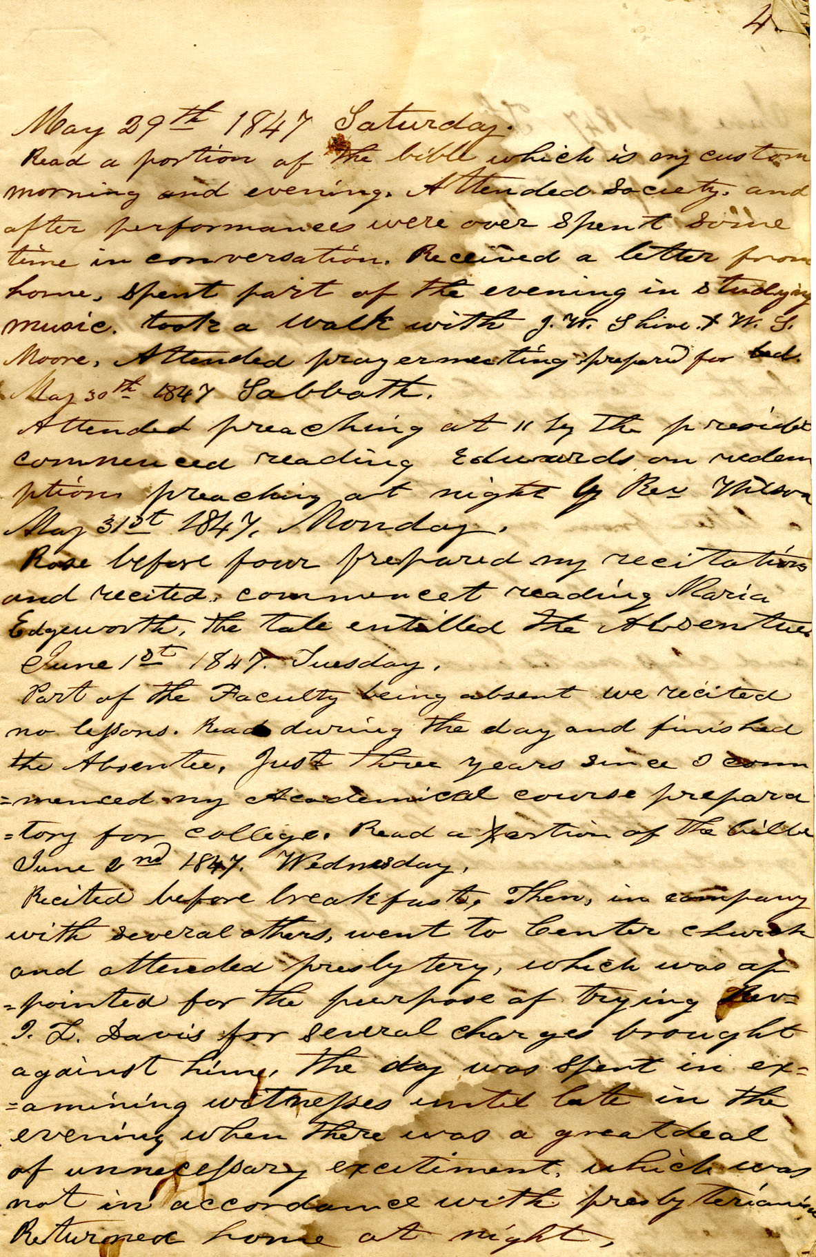 James Diary p.9