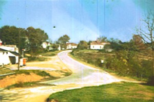 View up Main Village Street