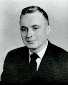 Will Terry's yearbook photo from senior year, 1954.