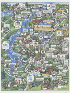 Town Square Graphics Map 2000