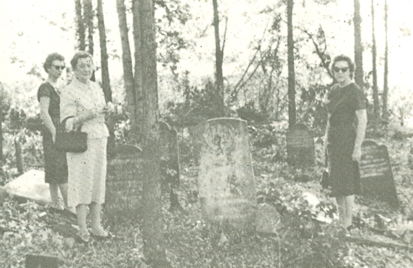 Photo of the Original Baker Cemetery