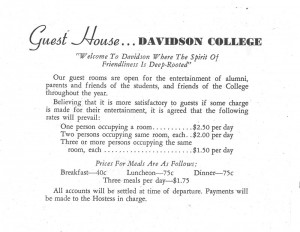 Guest House brochure