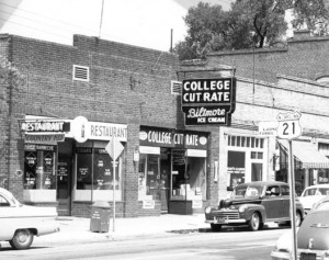 Davidson businesses on main street