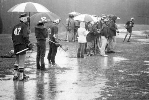 Lacrosse in the rain, Spring 1980