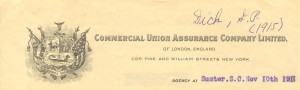 Letterhead from President H. L. Smith papers
