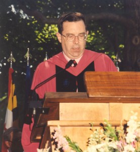 Robert C. Williams, Dean of Faculty and VP for Academic Affairs, 1986-1998