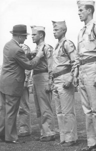 ROTC Commissioning at Commencement 1951