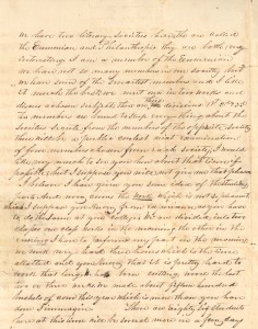 Page 2 of Bogle's letter, November 22, 1839