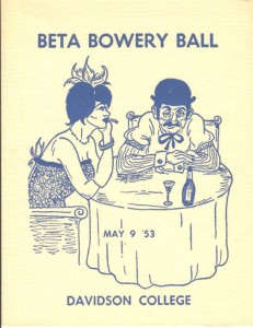  Program booklet for Beta Theta Pi's annual ball