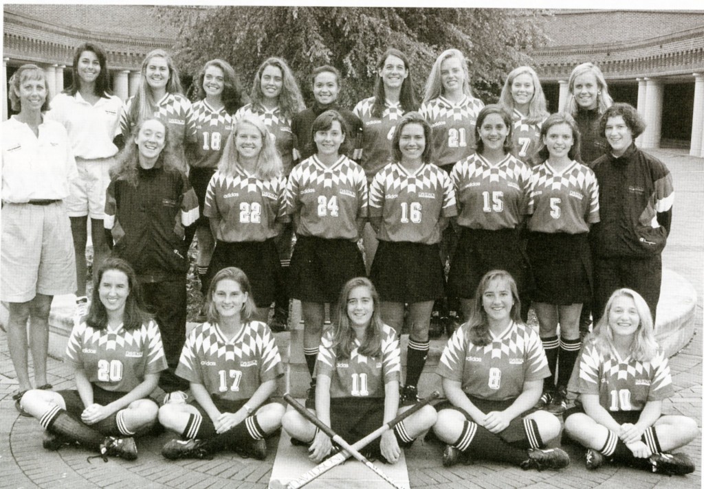 1995 field hockey team, the last in the conference title run (Davidson's field hockey team currently plays in the NorPac conference, not Deep South)