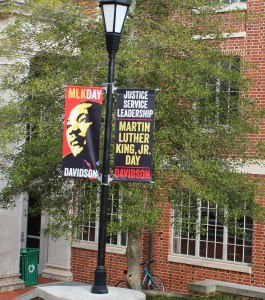 Campus Banners for MLK Day 2014