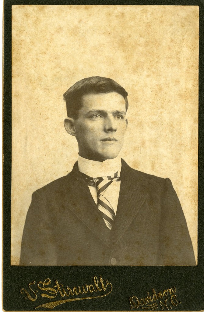 F.M. Hobbs, a frequenter of Helper's store during his days at Davidson.