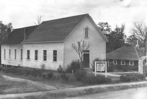 The mill church in the 1930s