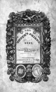 The title page from the book, "The Youth's Friend" revised by the Committee of Publication. 