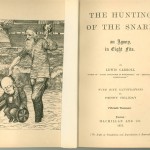 Fugate First Editions, the title page of The Hunting of the Snark: an agony in eight fits.  London, Macmillan and Co., 1876.