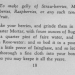 Recipe to make gelly of Straw-berries