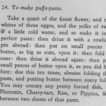 Recipe to make puffe-paste