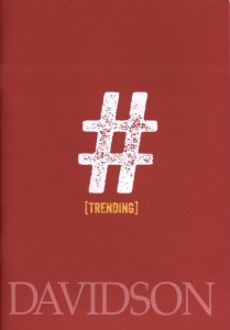 2013 brochure cover with a pound symbol and "[Trending]" beneath it