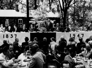 Reunion/Commencement luncheon in 1947