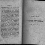 Gass Journal Preface ending, "The publisher hopes that the curiosity of the reader will be in some degree gratified; that the information furnished will not be uninteresting"