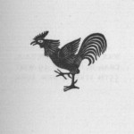 Golden Cockerel logo, a black rooster standing on one leg