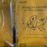 Masques & Poems by Peter Quennell, cover/binding/backcover