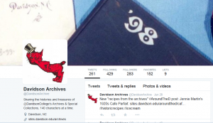 @DavidsonArchive twitter site