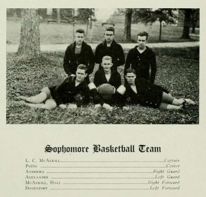 1917 Sophomore Basketball Team