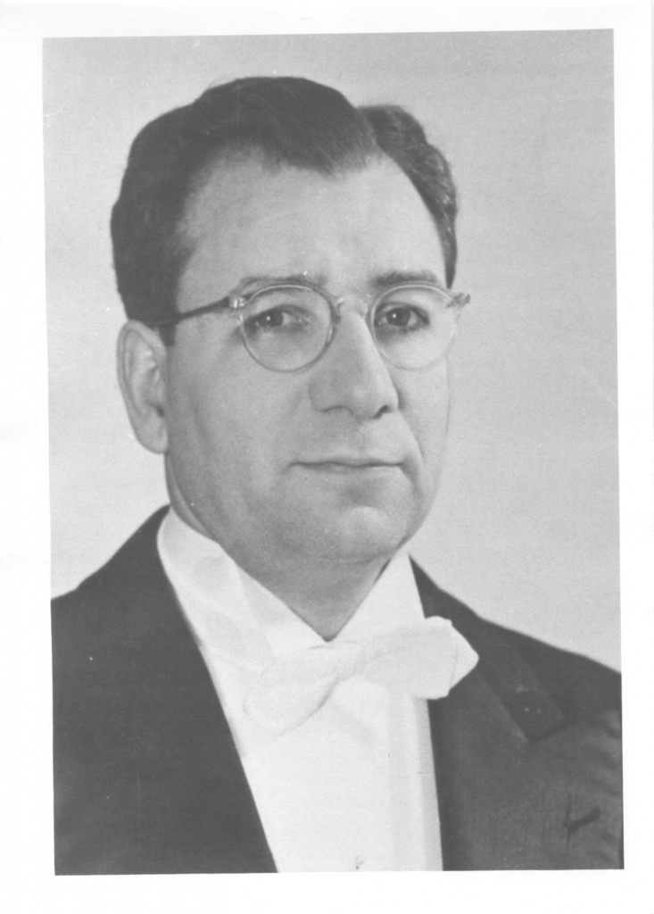 James Christian's Pfohl's faculty portrait, circa 1945.