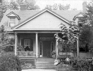 Vinson lived here at time of the 1896 New Year's party. The family would build a new home and boarding house on N. Main street within a few years.