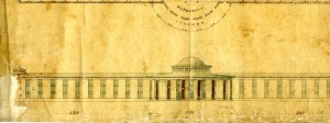  Original plans for the Chambers building