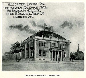 Original design for the Martin building