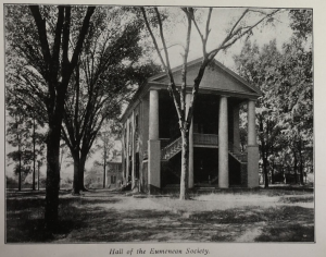 1903 Souvenir Album, Hall of the Eumenean Society