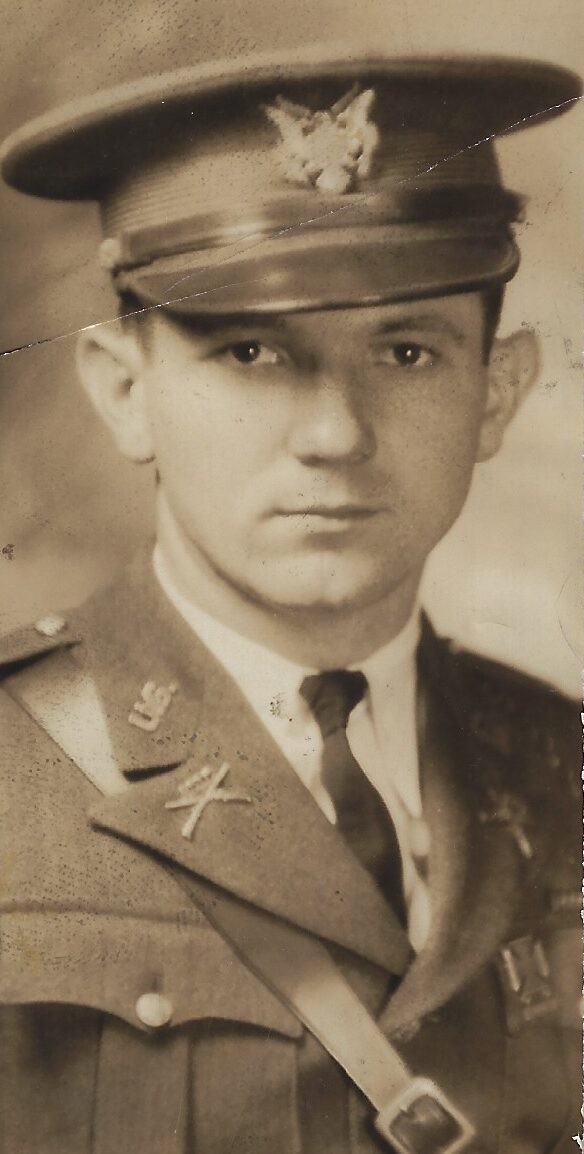 A young Dean Rusk wearing a military uniform